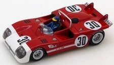 True Scale 1:43 ALFA ROMEO TIPO 33/3 #30 R. PETERSON WINNER 6H WATKINS GLEN 1971