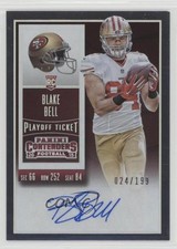 2015 Panini Contenders Rookie Playoff Ticket 24/199 Blake Bell (Base) Auto 4l3