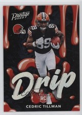 2023 Panini Prestige NFL Drip Cedric Tillman #20 3m4