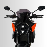 KTM 990 Duke Ermax Sport Windschutzscheibe 24/26 Saute Vent Schwarz / 0354K17