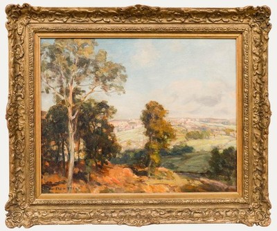 Frederick Stead (1863-1940) - Early 20th Century Oil, Across the Autumn Dales
