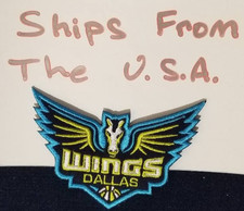 WNBA Dallas Wings Basketball Patch aprox 2.25 x 3.75"