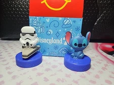 McDonald’s Disneyland 70th Anniversary Happy Meal Toy #06 Stitch & StormTrooper