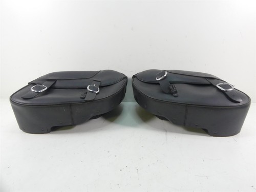 2014 Harley FXDL Dyna Low Rider Oem Leather Saddle Bag & Blinker Set 90369-06 - Bild 6 von 12