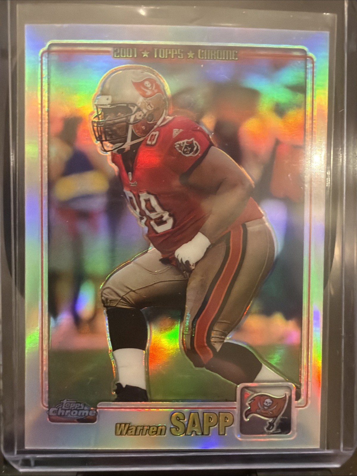 2001 Topps Chrome - Warren Sapp #153 Refractor /999