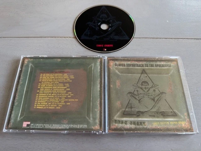 SLAYER - SOUNDTRACK TO THE APOCALYPSE DELUXE AMMO BOXSET 2003       METALLICA - Image 4 of 4