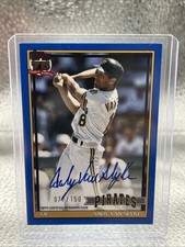 2026 Topps Series 1 Baseball Andy Van Slyke 1991 Blue Auto PIRATES #ed /150