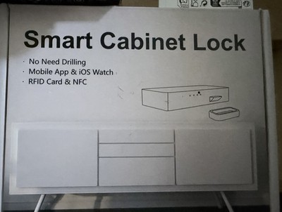 Smart Cabinet Lock, Hidden No Drill Adhesive Magnetic Baby Proofing Child Proof 