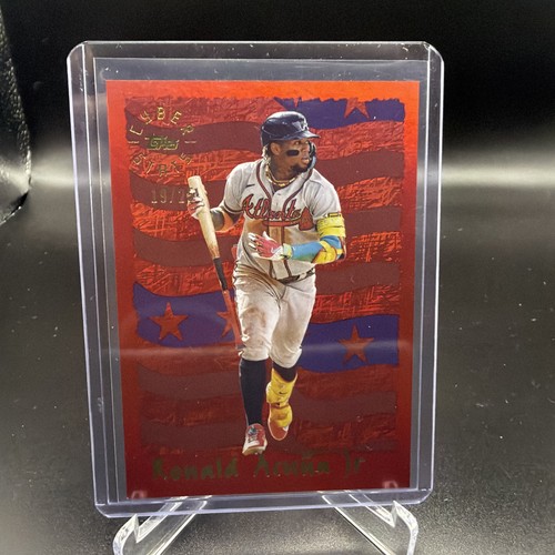 Ronald Acuna Jr. [Red] #95C-25 2025 Topps Archives Cyberstats card