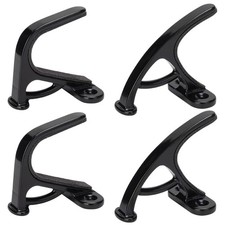 KIMIWISE Gun Rack Wall Mount with Felt Wall Horizontal Metal Heavy Duty Gun Hook