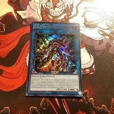 Yugioh! D/D/D Sky King Zeus Ragnarok - DOOD-EN049 - Secret Rare - 1st Edition Ne