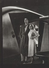 8X10-B&W-BOOK/MAG/PAPER PHOTO OF-GARY COOPER AND HELEN HAYES