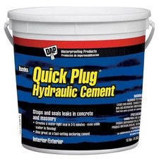Dap Hydraulic Cement, Pail, Gray, Quick