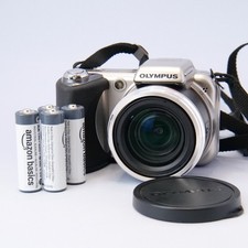 Olympus SP-600UZ 12.0MP Digital Camera 15x Zoom Tested W/ Small Screen Defect