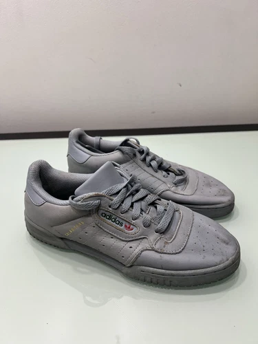 Adidas Yeezy Powerphase stringate uomo grigio sneakers scarpe casual CG6422 taglia 5 5