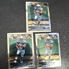 Topps NFL Football Trading Card Lot 3 LaDainian Tomlinson Chargers