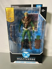 DC Multiverse McFarlane Toys 7in Green Arrow Connor Hawke Figure Gold Label NEW