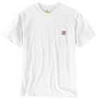 Carhartt Relaxed Fit Heavyweight Short-Sleeve K87 Pocket T-Shirt - White