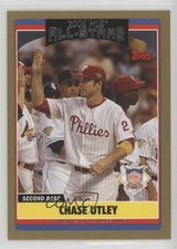 2006 Topps Update All-Star Gold 1018/2006 Chase Utley #UH233 v6g