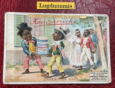 Chromo Kemmerich véritable extrait viande cadeau de Noce vente Amieux frères R3