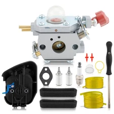 Carburetor For 25cc 2-Cycle Craftsman Murray Remington Troy-Bilt Air Filter Cove