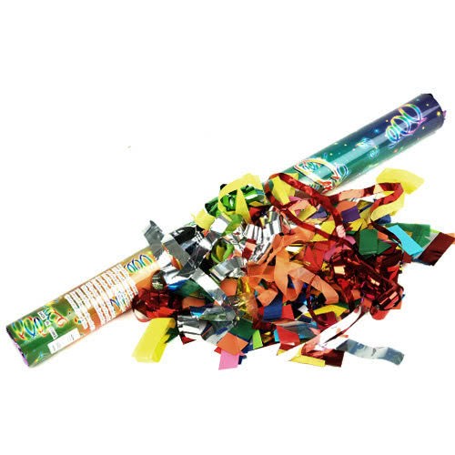 Konfetti Kanone Magic 60Cm Konfettikanone Luftschlangen Konfetti Shooter Disco-image