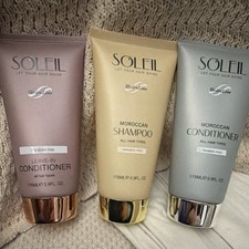 SOLEIL HydroLine Moroccan Shampoo/Conditioner  Leave-In Set 175mL