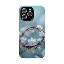 Phone Ink - Custom Case - Crown of Thorns Bloom Floral