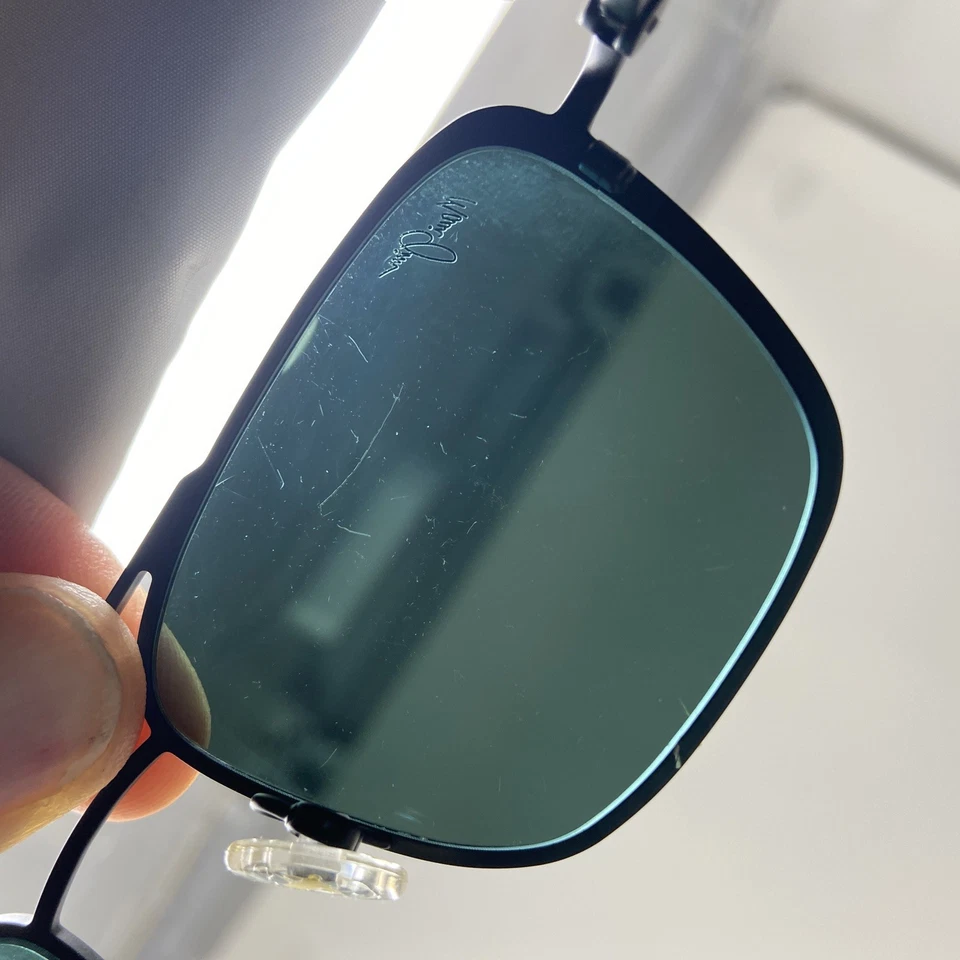 Maui Jim EBB&FLOW MJ 542-2M Negro Mate/con LENTE ESPEJO POLARIZADO GRIS se01 Foto 2 de 4