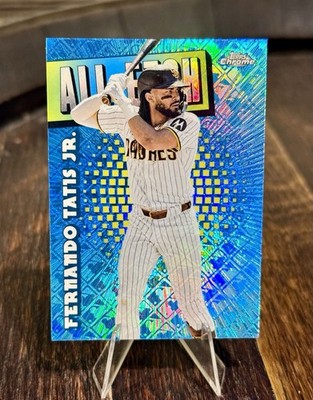 2025 Topps Chrome LOGOFRACTOR - FERNANDO TATIS JR. All-Etch REFRACTOR Padres
