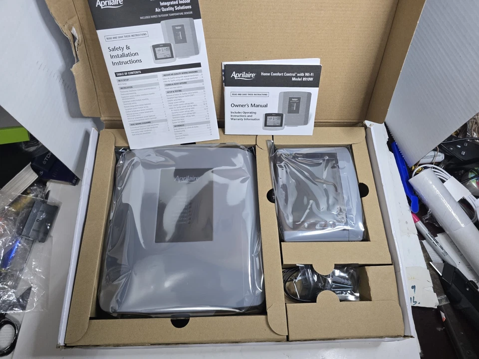 Aprilaire Universal Touch Screen WiFi IAQ Thermostat - 8910W Home Control - Image 3 of 4