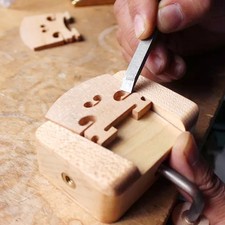 Violin Bridge Cradle Clamps Hold Cut Violin Bridge Making Tools Parts