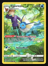 Vaporeon TG02 SWSH09: Brilliant Stars Trainer Gallery Ultra Rare Pokemon Card
