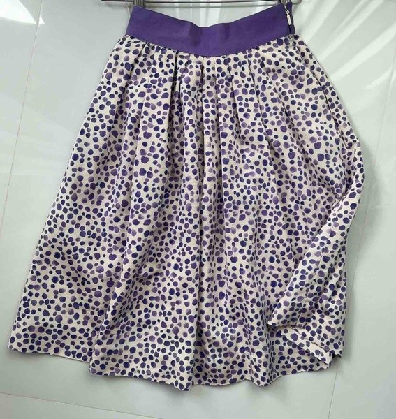Women Carolina Herrera Skirt White Silk 34