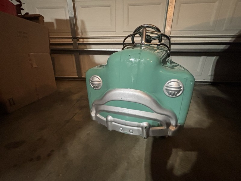 Murray Estate “Sad Face” Wagon Reproduction/vintage pedal car.  Ball Bearing GUC