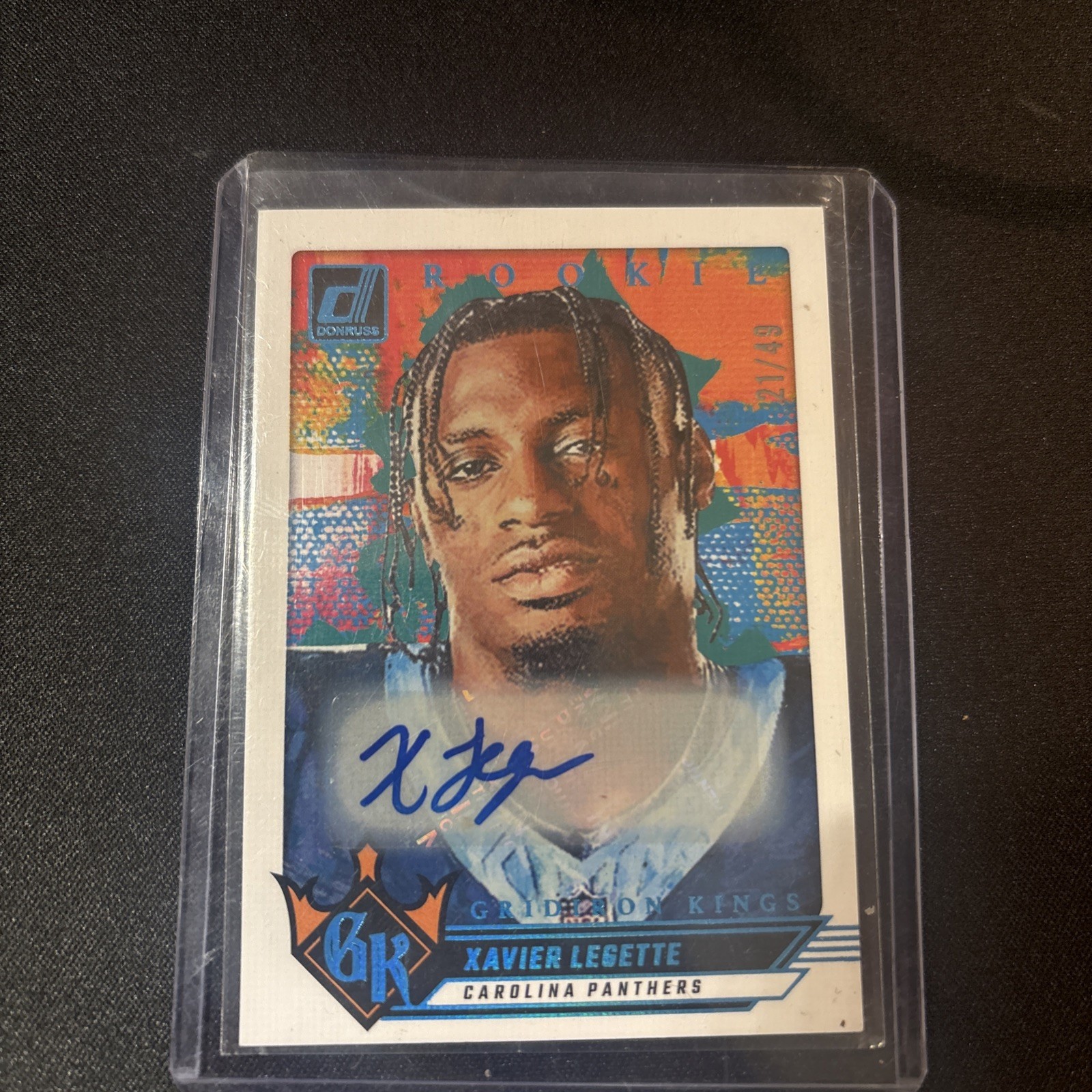 2024 Panini Donruss - Rookie Gridiron Kings Xavier Legette #19 Auto #/49