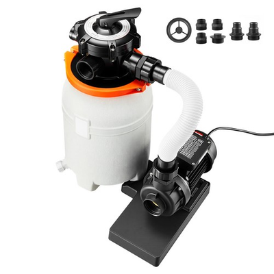 #ad Uimoso Sand Filter Pump for Above Ground Swimming Pools 10 in 3000 GPH 0.33 HP $99.99