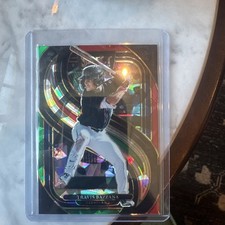 2025 Panini Select - Premier Level Travis Bazzana #131 Red & Green Ice Prizm...