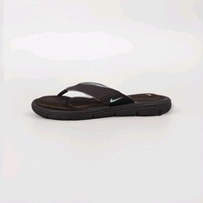 Nike Comfort Footbed Brown/Light Blue Thong Sandal Flip Flop - W9 354925-241 