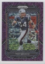 2022 Panini Prizm No Huddle Purple Prizm 14/35 Tedy Bruschi #206 n0c