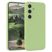FüR Samsung Galaxy S24 HandyhüLle Silikon Back Cover SchutzhüLle Handy Case GrüN