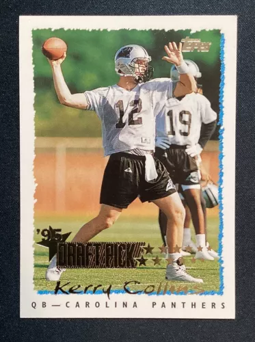 1995 Topps Kerry Collins Rookie RC #224 Carolina Panthers