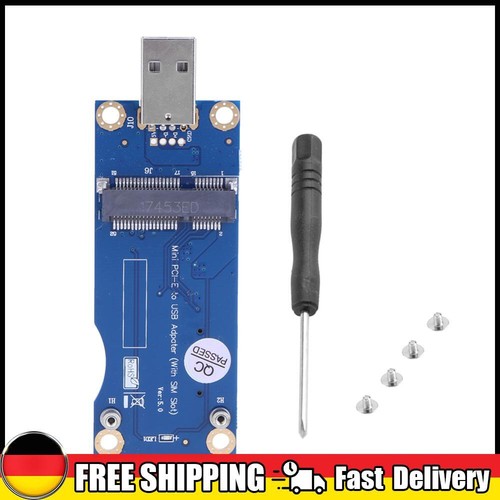 Mini PCI-E to USB Adapter+SIM Slot 6/8pin for WWAN LTE Computer Module Card