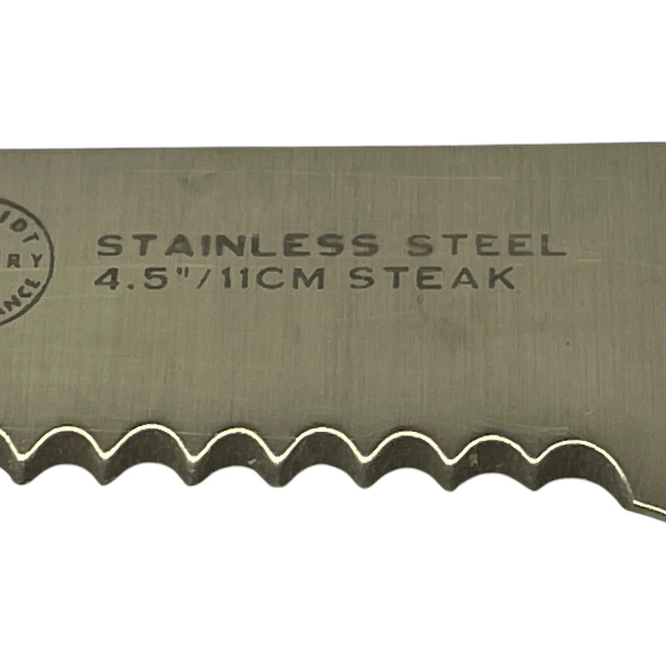 Schmidt Bros 4.5" Stainless Steak Knives-Set Of 5 - Image 3 of 4