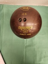 Vintage Thunderbolt Power core Bowling Ball, VINTAGE BRUNSWICK DON CARTER SET.
