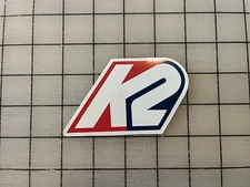 K2 sticker - Ski Snowboard Mountain sports gear