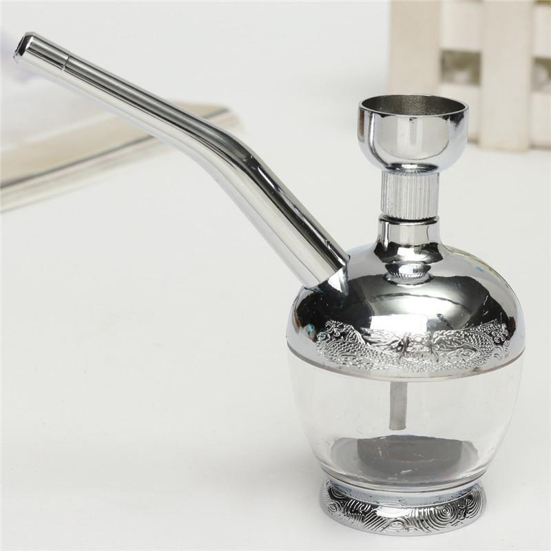 New Portable Small Mini Hookah Shisha Water Bong Herb Tobacco Smoking Pipe