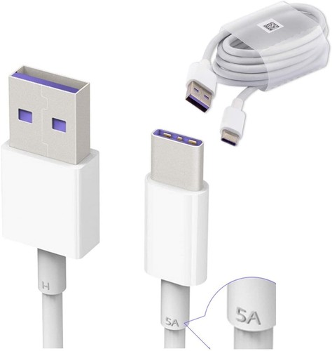USB Type C Fast Charging Power Cable Lead For Huawei Honor 50/50 Lite 50 Pro - Picture 3 of 14