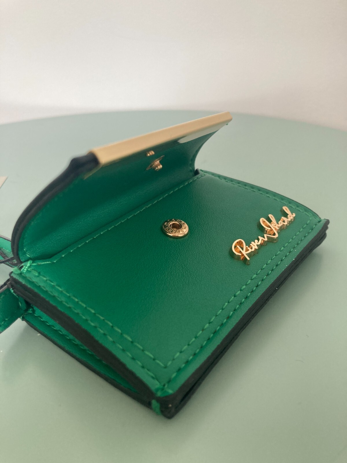 RIVER ISLAND green purse small new with tags eBay