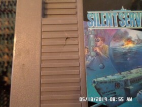 Silent Service w/ Instruction Manual (Nintendo NES Game)